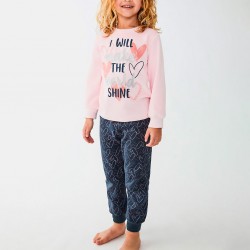 Pijama niña terciopelo Tobogán