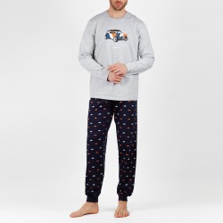 Pijama algodón hombre coche