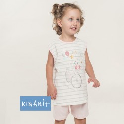 Pijama niña algodón Kinanit