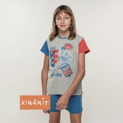 Pijama corto juvenil Kinanit