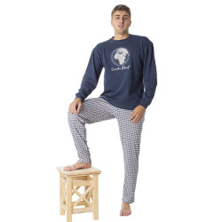 Pijama manga larga hombre...