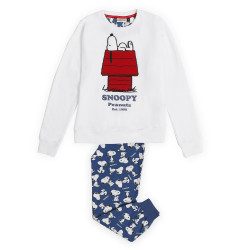 Pijama niña manga larga Snoopy
