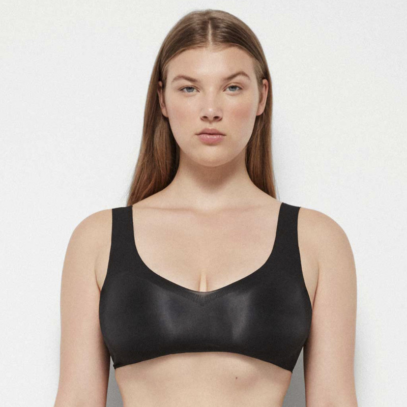 Sujetador top mujer efecto segunda piel Gisela
