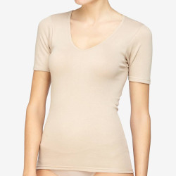 Camiseta mujer manga corta...