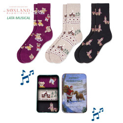 Calcetín navideño con...