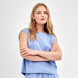 Camiseta mujer manga corta...