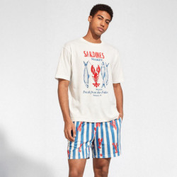 Pijama hombre algodón...