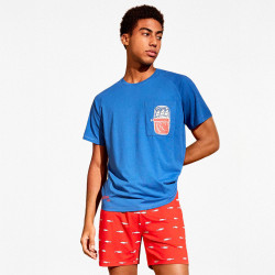Pijama manga corta hombre...