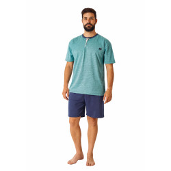 Pijama manga corta hombre...