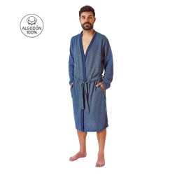 Bata hombre tejido fino...