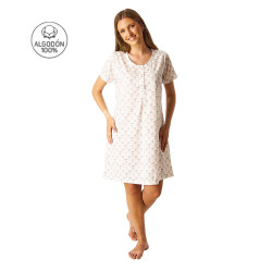 Camisón manga corta mujer...