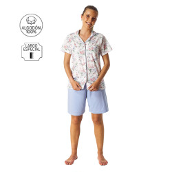 Pijama mujer camisa corta...