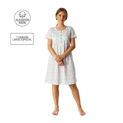 Camisón mujer algodón...