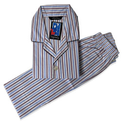 Pijama clásico hombre tela...