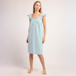 Camisón mujer manga volante...