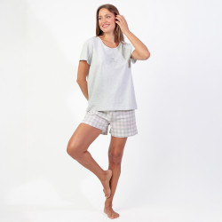 Pijama manga corta mujer Admas