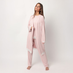 Bata mujer cruzada con...