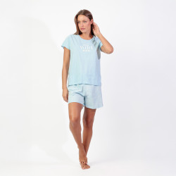 Pijama manga corta mujer Admas