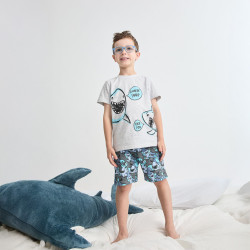 Pijama infantil manga corta...