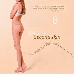 Panty invisible mujer 8 den...