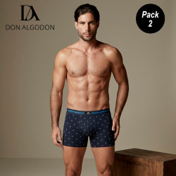 Boxer hombre algodón pack 2...