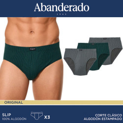 Pack 3 slip cerrado...