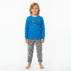 Pijama niño algodón...
