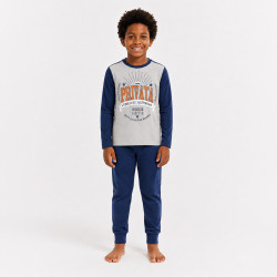 Pijama niño manga larga...