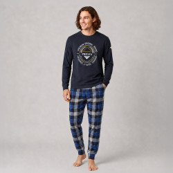 Pijama hombre manga larga...