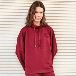 Sudadera cuello alto mujer...