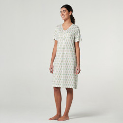 Camisón estampado mujer...